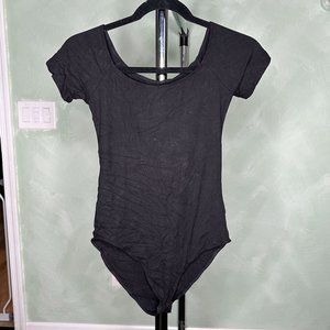 Black Mangopop Short Sleeved Bodysuit